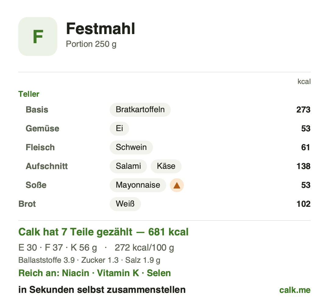 Calk-Vorlage Bankett für gemischtes Festessen